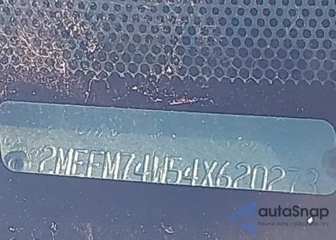 2004 Mercury Grand Marquis Gs из США, поврежденный, VIN 2MEFM74W54X620273